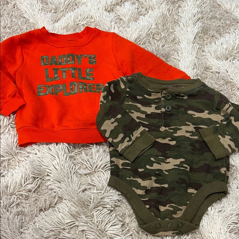 Camo Baby Boy Bundle